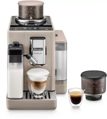 Delonghi - Expresso Broyeur Feb4455.Bg Rivelia Latte Beige