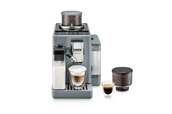 Delonghi - Expresso Broyeur Feb4455.G Rivelia Latte Gris — vue 2