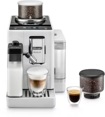 Delonghi - Expresso Broyeur Feb4455.W Rivelia Latte Blanche
