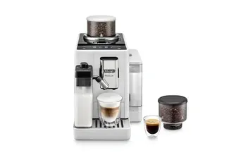 Delonghi - Expresso Broyeur Feb4455.W Rivelia Latte Blanche — vue 3