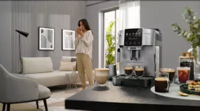 Delonghi - Expresso Broyeur Magnifica Start Color Feb2252.Sb Argent — vue 7