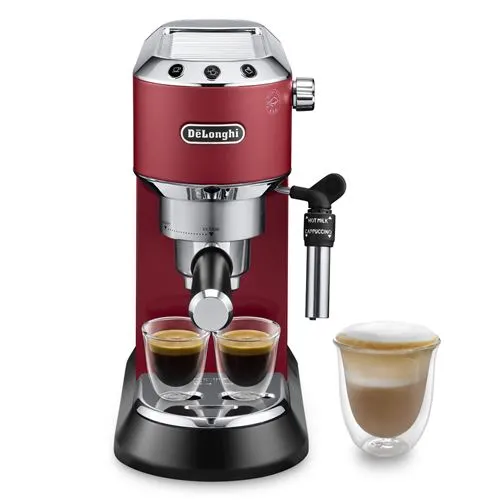 Delonghi - Machine À Expresso Ec695.R Dedica Rouge — vue 2