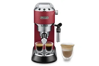 Delonghi - Machine À Expresso Ec695.R Dedica Rouge — vue 3