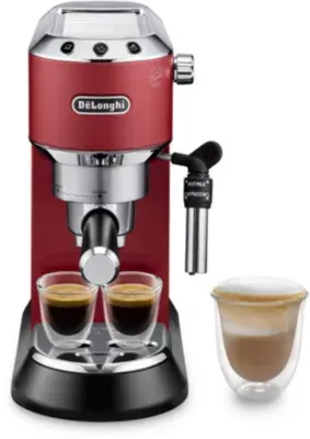 Delonghi - Machine À Expresso Ec695.R Dedica Rouge