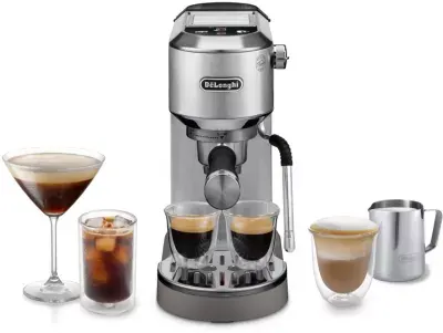 Delonghi - Machine À Expresso Ec890.M Dedica Duo Métal