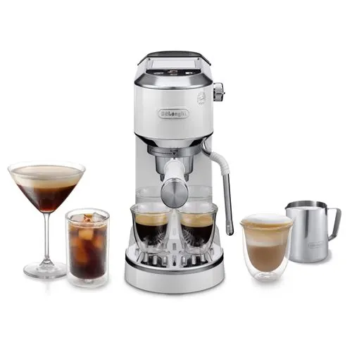 Delonghi - Machine À Expresso Ec890.Wi Dedica Duo Blanche — vue 2