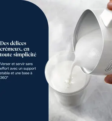 Delonghi - Mousseur À Lait Lattemix Métal Emf3.W — vue 6