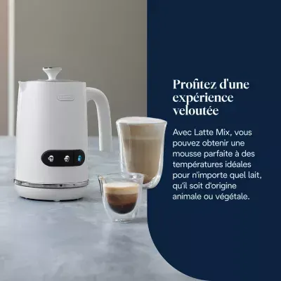 Delonghi - Mousseur À Lait Lattemix Métal Emf3.W — vue 2