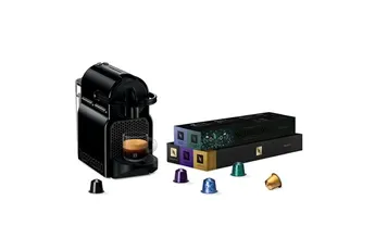 Delonghi Nespresso - Nespresso Inissia En80.B + 50 Capsules — vue 2