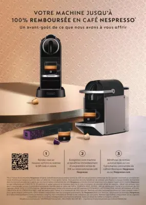 Delonghi Nespresso - Nespresso Inissia En80.B + 50 Capsules — vue 5