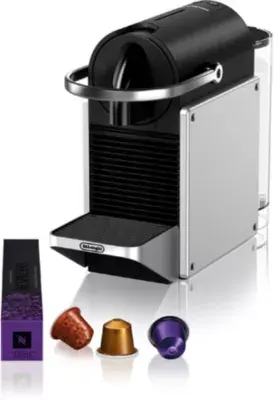 Delonghi Nespresso - Nespresso Pixie Gris Metal En127.S