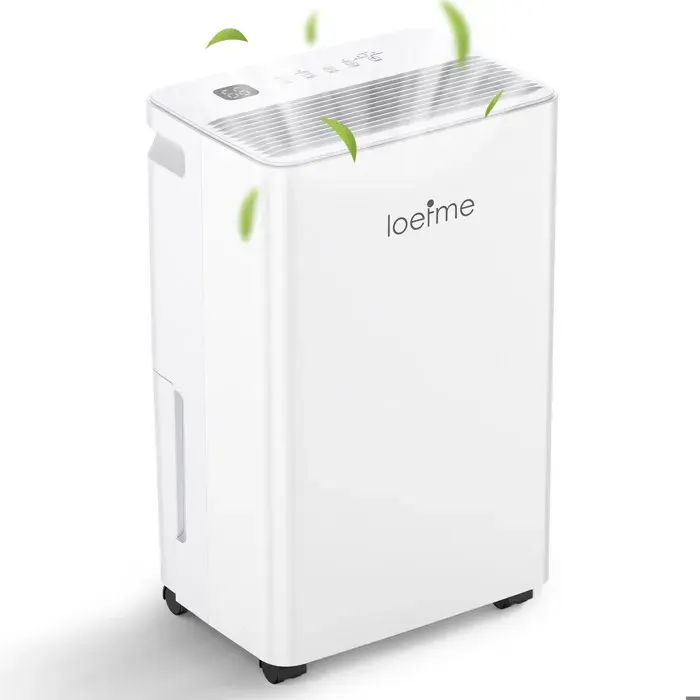 Déshumidificateur - 16L/jour - Intelligent Ultra-Silencieux 3 Modes-Auto/Continu/Personnalisé - Écran LED,purificateur dair - 45m² — coloris Blanc