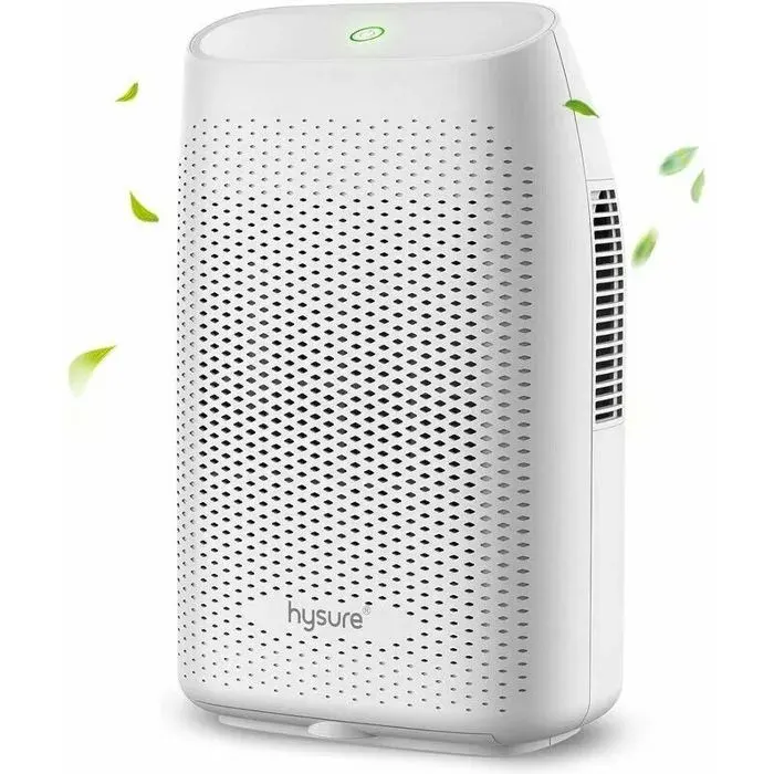 Déshumidificateur 2000ml Electrique Absorbeur d Humidité 096kW in 24h Arrêt automatique Portable pour la Maison Salle de Bain