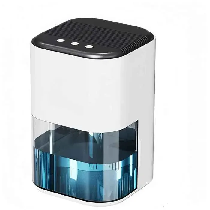 Déshumidificateur 2L Ultra-Silencieux 37dB - Pour Chambre 20m² Compact avec LED