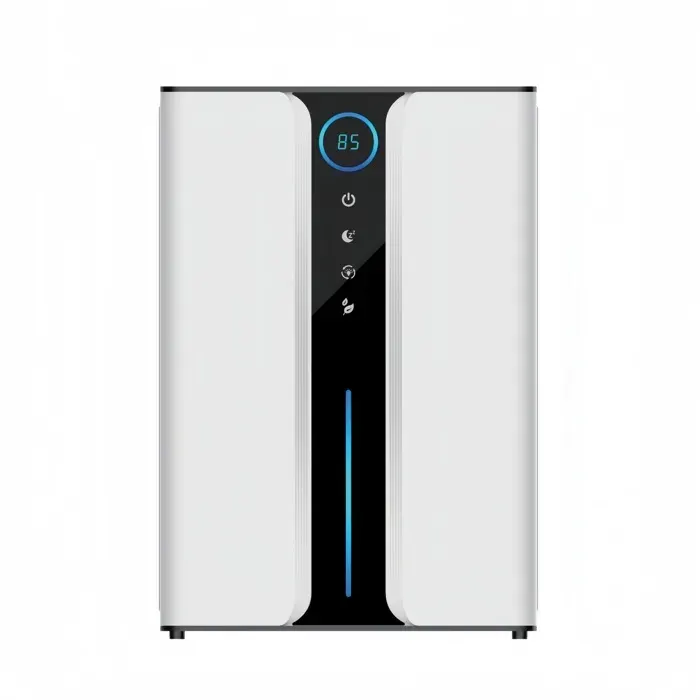 Déshumidificateur 3 L écran LED ions négatifs déshumidification efficace portable 215 x 135 x 342 mm blanc