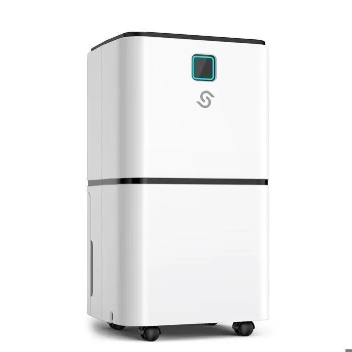 Deshumidificateur d Air EDENDIRECT12L/Jour DéshumidificateurPour espace de 25-35 m²avec réservoir deau 2LVerrouillage Enfant