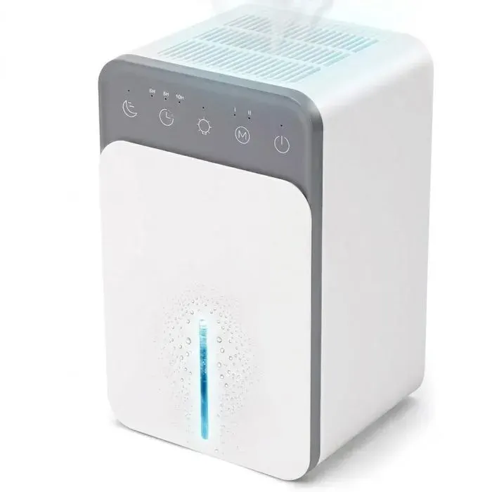 Déshumidificateur d air électrique 1200ml dair avec minuterie et - TepidBee - mode veille convient aux espaces entre 21 et 30 mèt — coloris Blanc