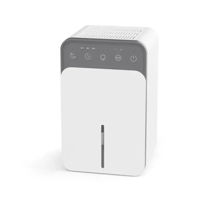 Déshumidificateur d air électrique 1500ml déshumidification dair avec minuterie et mode veille arrêt automatique et dégivrage