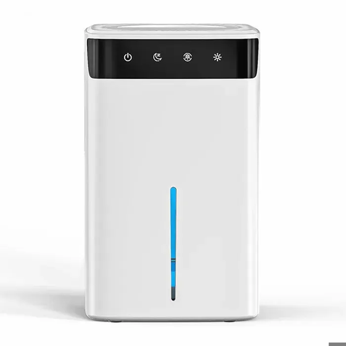 Déshumidificateur dair 580 ml/24 h - 36 watts - Surface couverte : 40 m² 7 modes déclairage réservoir DESHUMIDIFICATEUR D AIR