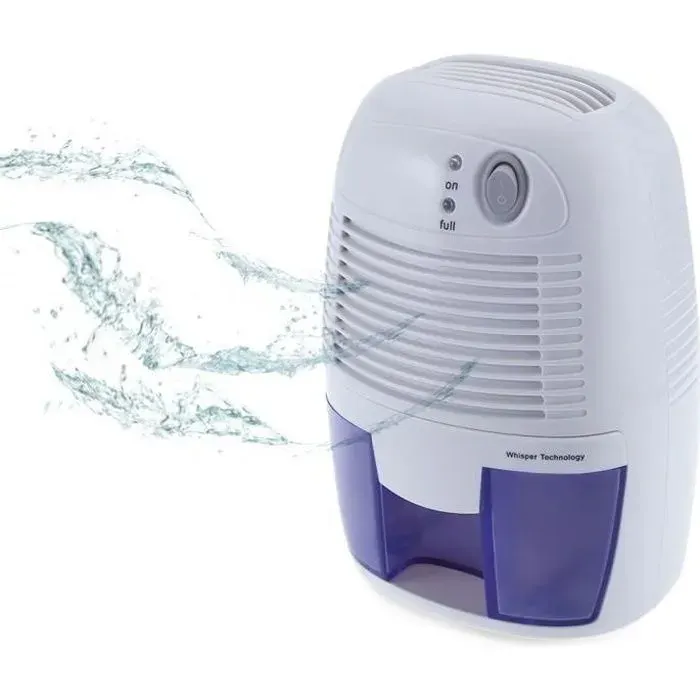 Déshumidificateur dAir électrique Mini avec 500ml Résevoir dEau