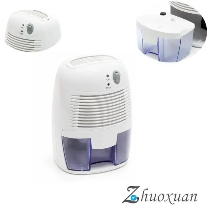 Déshumidificateur dair - YYV - Réservoir 500ml - Pièces jusquà 20m² - Effet Peltier