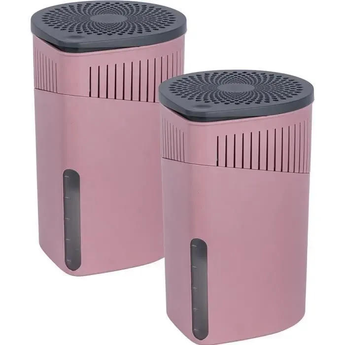 Déshumidificateur dintérieur Drop 1000 g rose