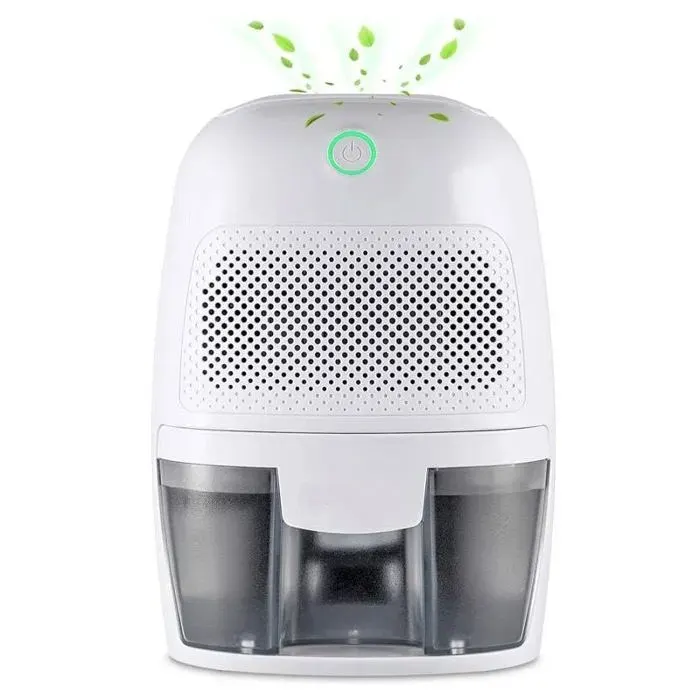 Déshumidificateur Électrique 600ml Portable Absorbeur Humidité Maison Salle Bain Chambre Bureau Placard