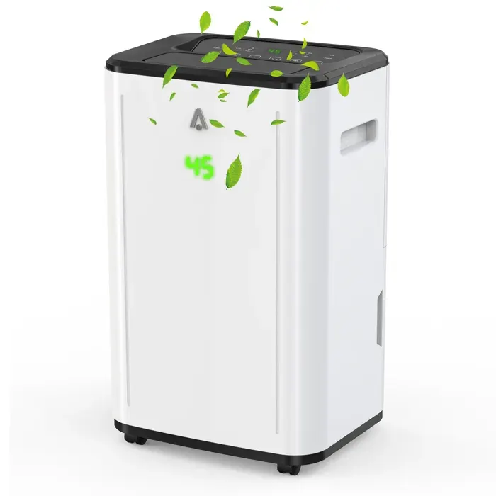 Déshumidificateur intelligent 30 L/jour - important capacité maison réservoir 6 L - Affichage numérique humidité