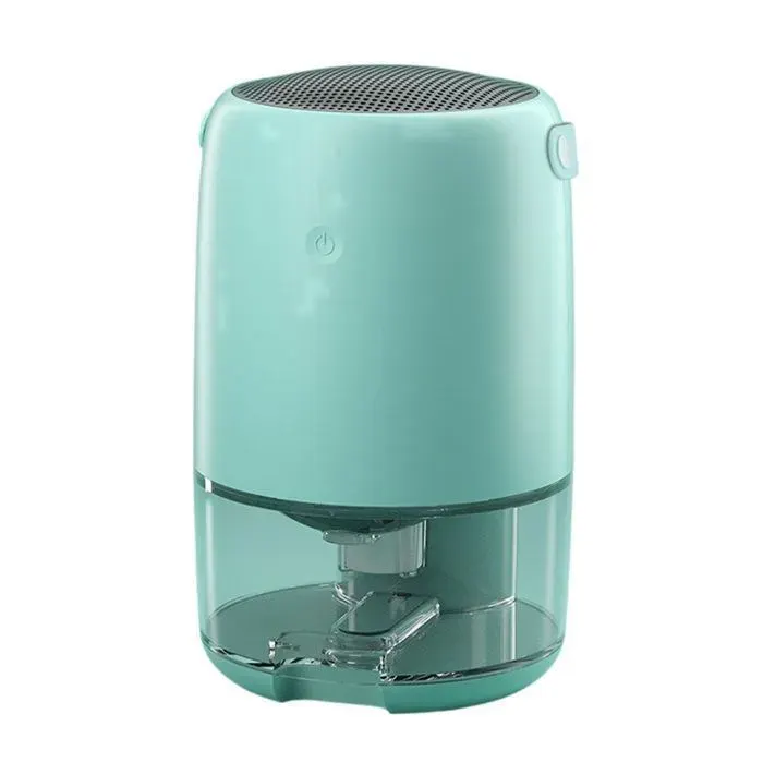 Déshumidificateur Intelligent Silencieux - 40W - 1100ml - Mode Nuit & Lumière d’ambiance - Bleu clair - Pour 5-30㎡