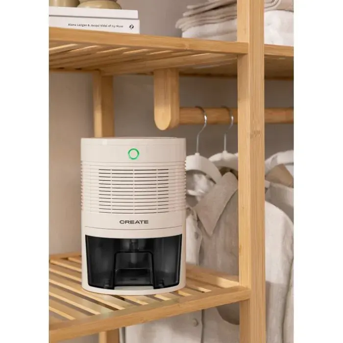 Déshumidificateur Mini - Create - DRYPLUS - 600 ml - Ultra-silencieux - Eco-friendly