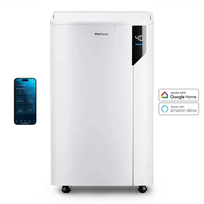 Déshumidificateur - PRO BREEZE - 20L Premium - Mode linge - Contrôle intelligent - Économie dénergie