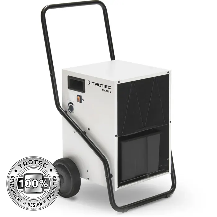 Déshumidificateur pro Trotec TTK 170 S 600 m³ max.