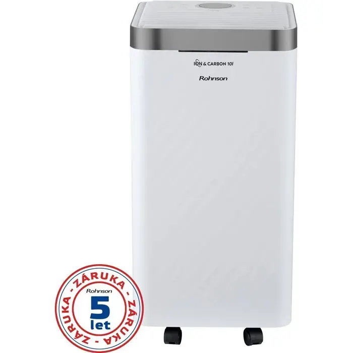 Déshumidificateur - ROHNSON - R-91710 ION - 10 l/jour - 45 m2 - Écran tactile