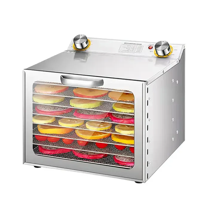 Déshydrateur Alimentaire - 8 Couches - 400W - Minuterie 12H - Température réglable(35~90℃) - Déshydrateur Alimentaire électrique