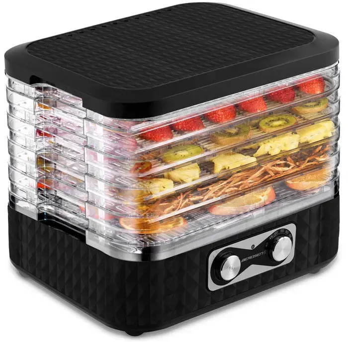 Déshydrateur alimentaire - BERDSEN - BD-692 - 5 plateaux - Température réglable - 400 W