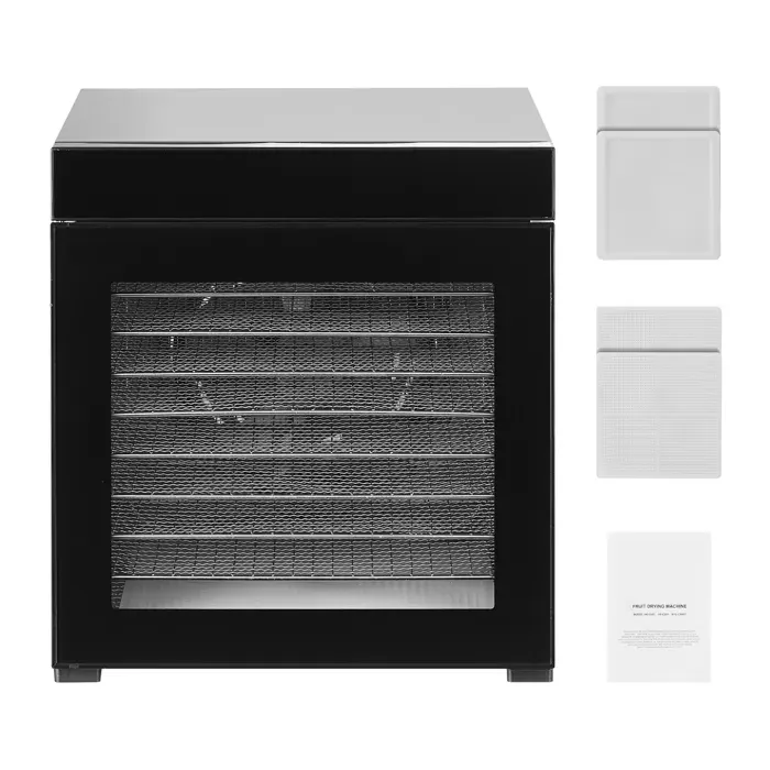 Déshydrateur Alimentaire - DUOKU - FD-1018 - 10 Plateaux - 1000W - Température Réglable