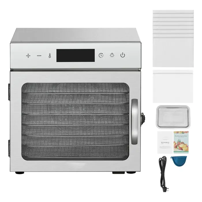 Déshydrateur Alimentaire - DUOKU - H8 - 8 Plateaux - 400 W - Température Réglable