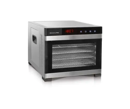 Déshydrateur d'aliments Kitchen Chef Secco 6 Pro 600 W Argent