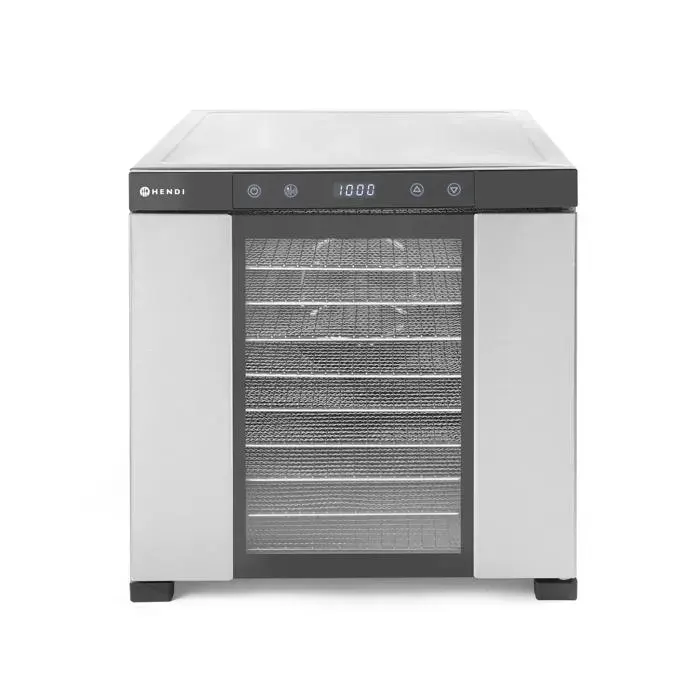 Déshydrateur Profi Line 10 plateaux - 230V/1000W - 417x535x(H)430 mm - Hendi