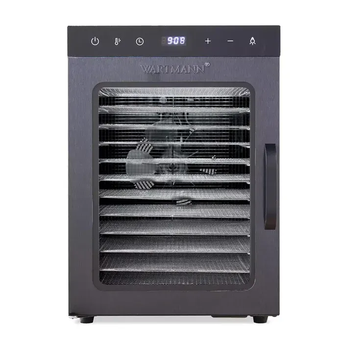 Déshydrateur - WARTMANN - WM-2512 - 12 plateaux inox - Temp. réglable 25–90°C - Capacité 12 m²