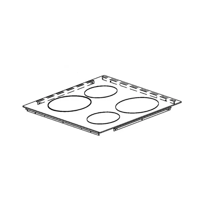 Dessus vitrocéramique Plaque de cuisson 70021398 ROSIERES