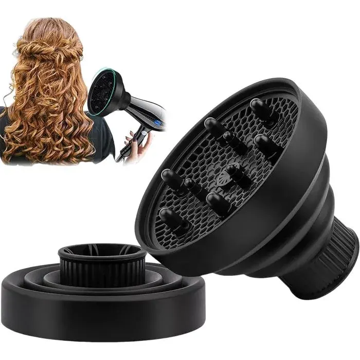 Diffuseur Cheveux Bouclés UniverselDiffuseur Universel Avec Buse Diffuseurs Pour Sèche-Cheveux Pour Coiffure Cheveux Boucl[YS214]