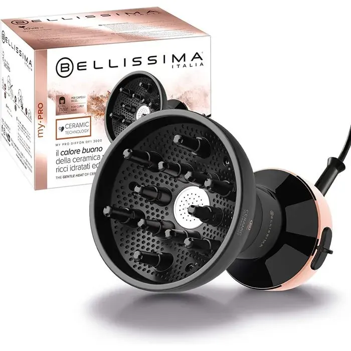 Diffuseur dAir Chaud pour Cheveux Bouclés - My Pro Diffon Ceramic Sèche cheveux + Diffuseur Tout-en-Un - Technologie Céramique 2