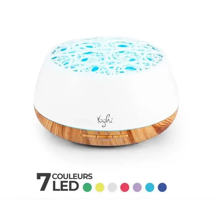 Diffuseur Darôme Humidificateur Et Lampe Aromi 400 Blanc Yoghi