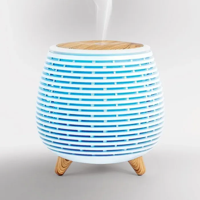 Diffuseur Darôme Humidificateur Et Lampe Ultrasonique Aromi Blanc Yoghi