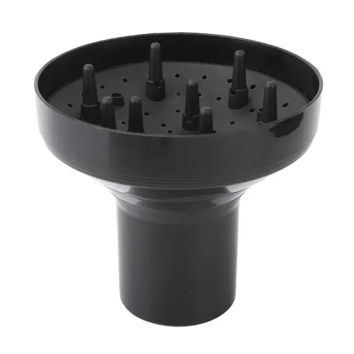 Diffuseur de cheveux - SALUTUYA - Universel - Pour cheveux bouclés - Matériau de qualité supérieure - Noir