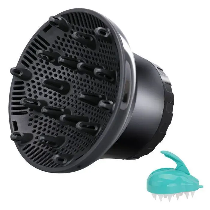 Diffuseur Sèche Cheveux universel diffuseur de cheveux réglable pour cheveux bouclés ou ondulés convient aux embout seche chev