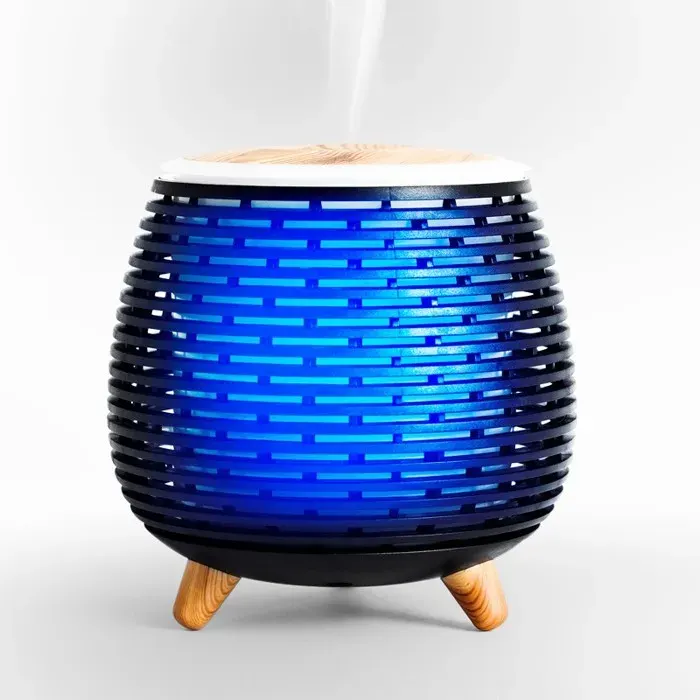 Diffuseur ultrasonique - YOGHI - AROMI - Compact - LED multicolore - USB & arrêt auto