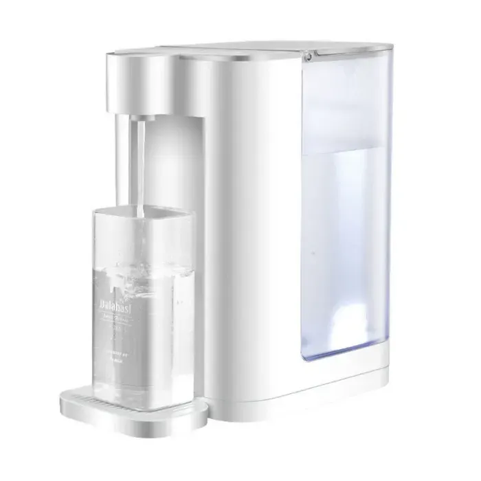 Distributeur deau à chauffage instantané réservoir de 3 litres panneau tactile 5 réglages de température portable blanc