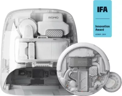 Dji - Robot Aspirateur Laveur Romo P2
